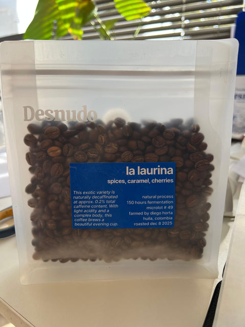 La Laurina (Rare Naturally "Decaf" Beans)