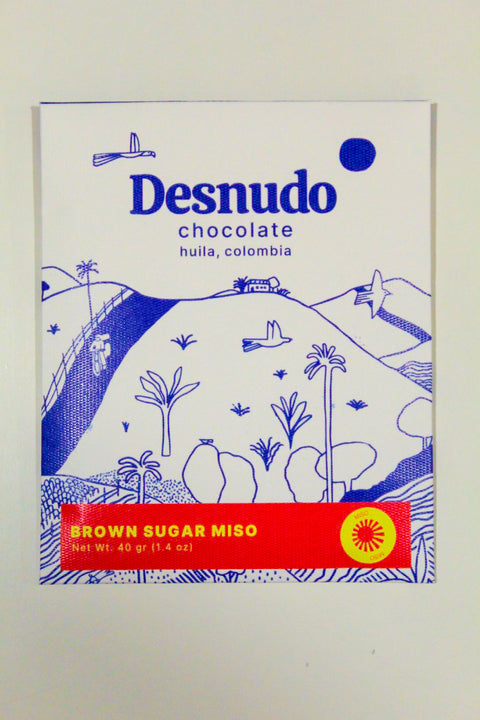 Desnudo Chocolate Bar · Brown Sugar Miso