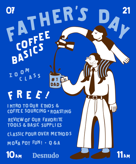 Father's Day Coffee Basics Class