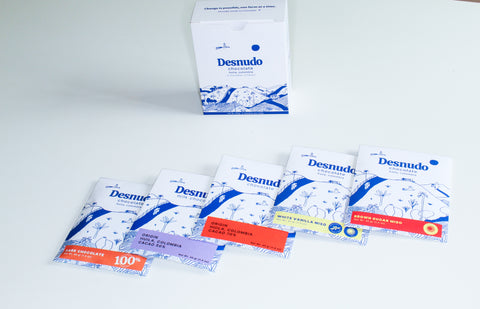 Desnudo Chocolate Gift Box (5 Chocolates · 5 Flavors)