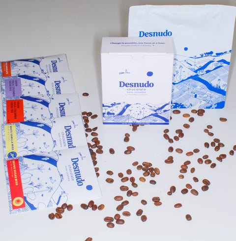 Desnudo Chocolate Gift Box (5 Chocolates · 5 Flavors)