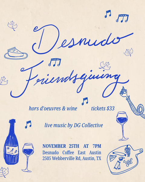 Desnudo Friendsgiving Ticket