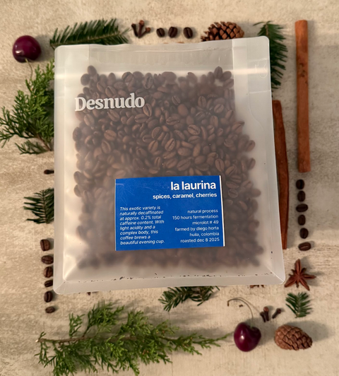 La Laurina (Rare Naturally "Decaf" Beans)