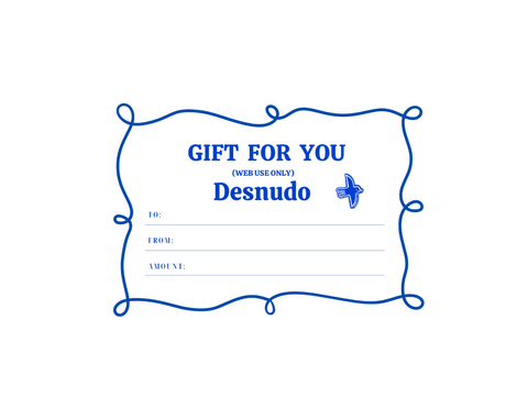 Desnudo E-Gift (Website Use Only💙)