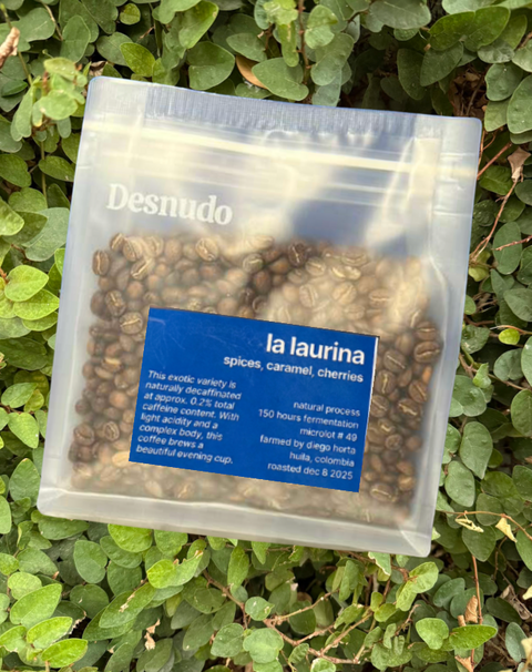 La Laurina (Rare Naturally "Decaf" Beans)
